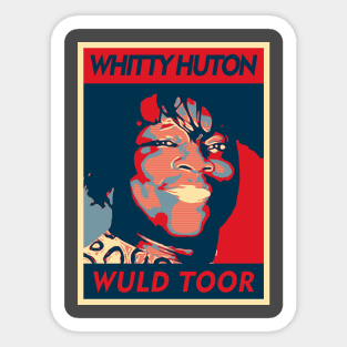 Whitty Hutton The Best Sticker